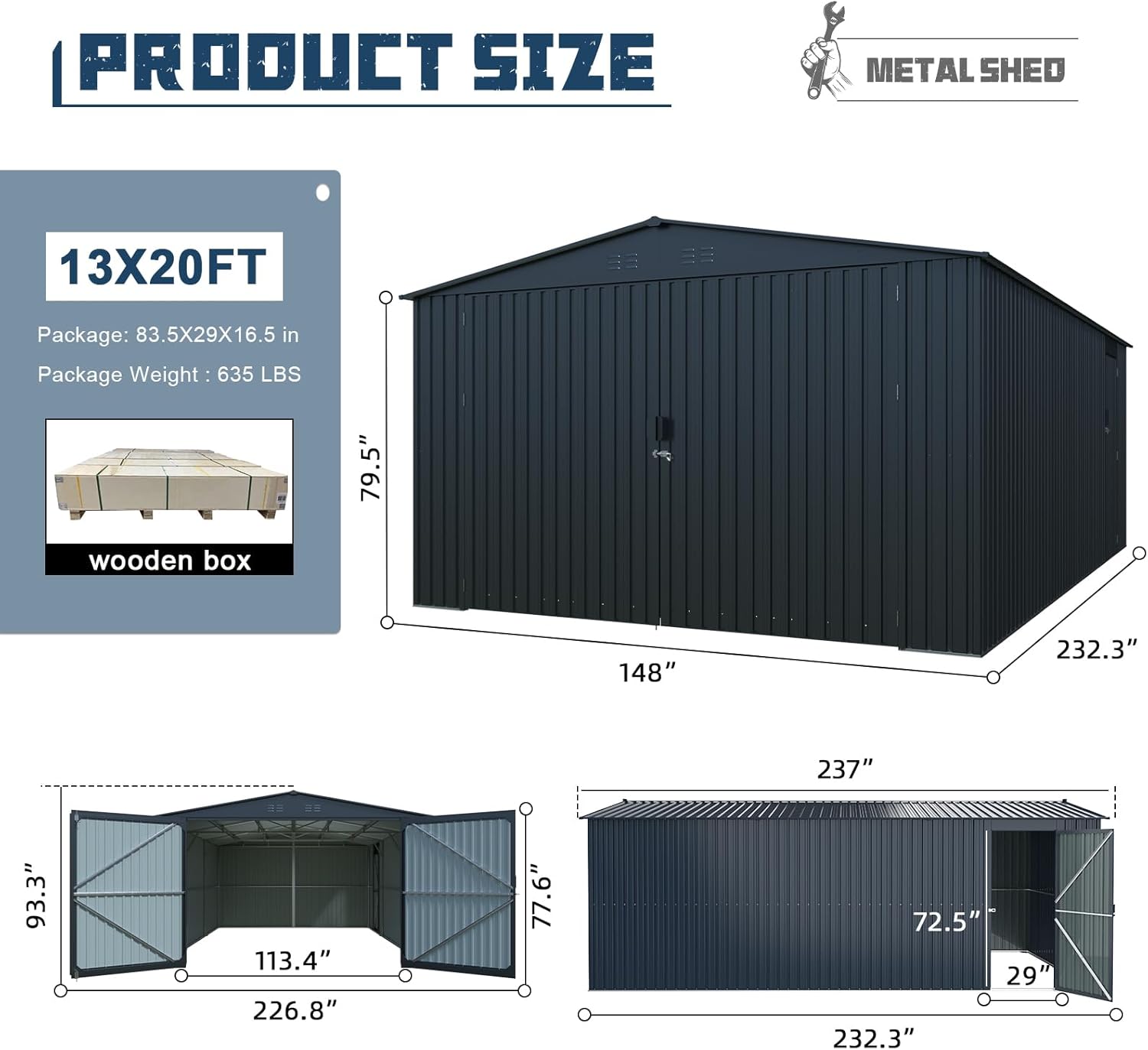 Step-by-step guide for buy metal garage shed 20x13,best large outdoor storage shed,metal shed pros cons,20x13 metal shed worth buying,should I buy a metal garage shed,metal shed vs wood shed - complete tutorial