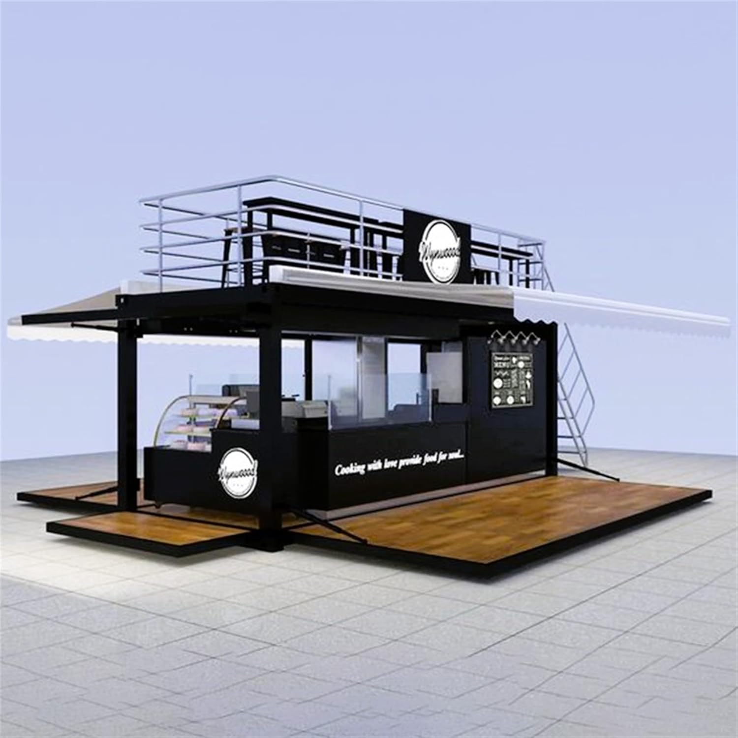 buy mobile container cafe,mobile container cafe worth buying,best prefab pop-up bar,container cafe pros cons,should I buy a modular restaurant,container cafe vs food truck unboxing and complete package contents