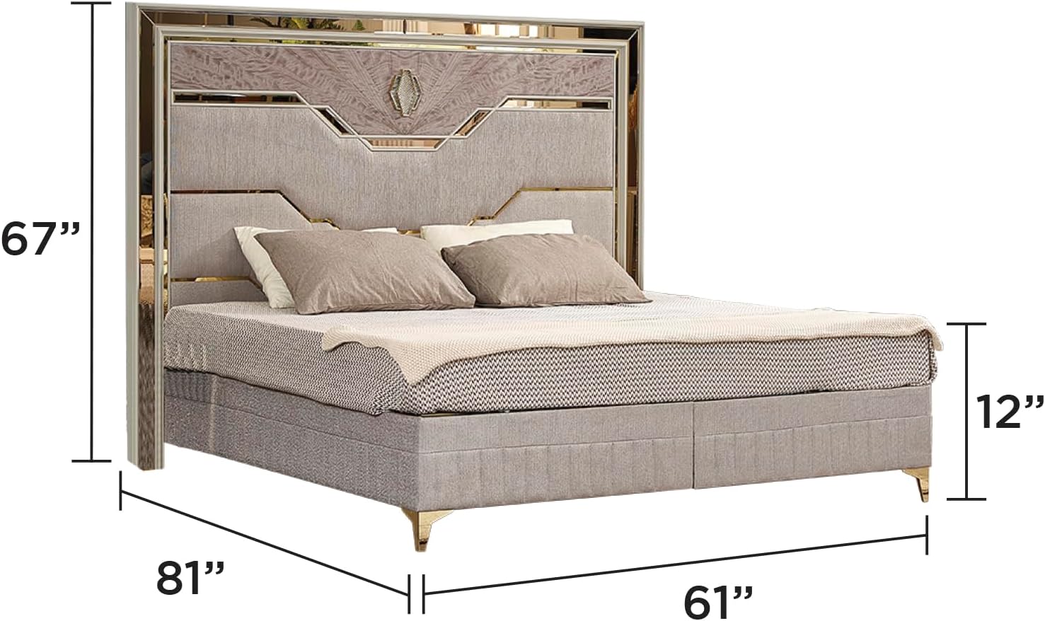 buy modern upholstered bedroom set,modern bedroom set worth buying,should I buy a beige bedroom set,upholstered bed with storage pros cons,best queen bedroom set with gold accents,modern bedroom set vs traditional performance testing and real-world results