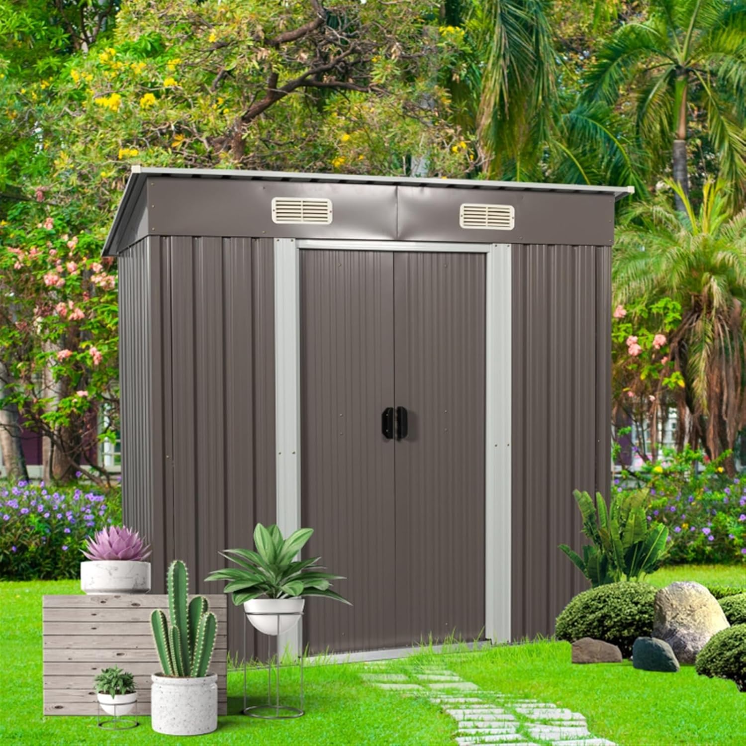 Step-by-step guide for buy outdoor metal storage shed,should I buy a metal shed,metal storage shed pros cons,best small outdoor shed,outdoor tool shed worth it,6x4 metal shed vs plastic - complete tutorial