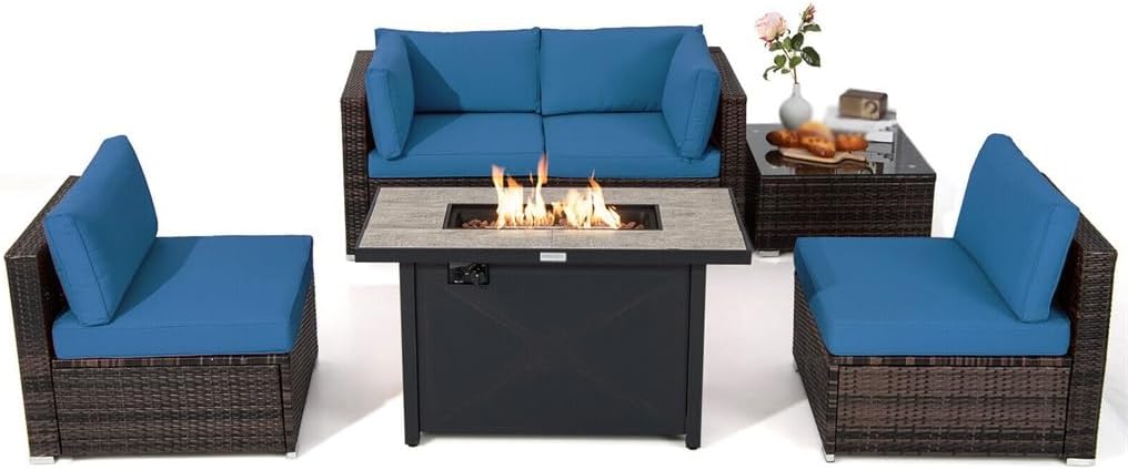 buy patio furniture fire pit set,patio fire pit set worth it,gas fire pit sofa set pros cons,best outdoor sectional with fire table,should I buy a fire pit sofa set,outdoor fire pit set vs alternatives - detailed features and technical specifications