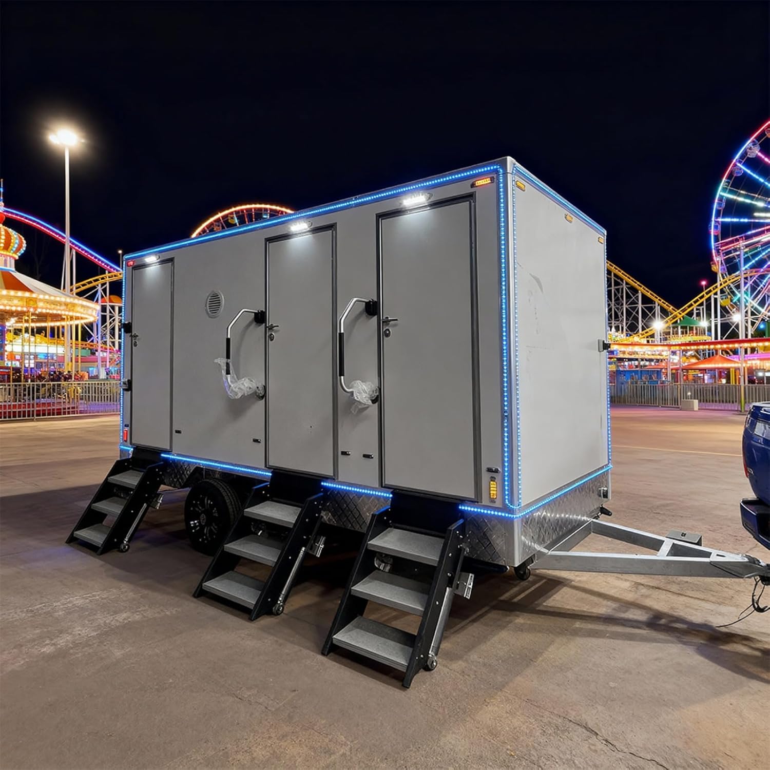 buy portable toilet trailer,portable toilet trailer worth it,best portable restroom trailer,portable toilet trailer pros cons,should I buy a portable toilet trailer,portable toilet trailer vs alternatives unboxing and complete package contents
