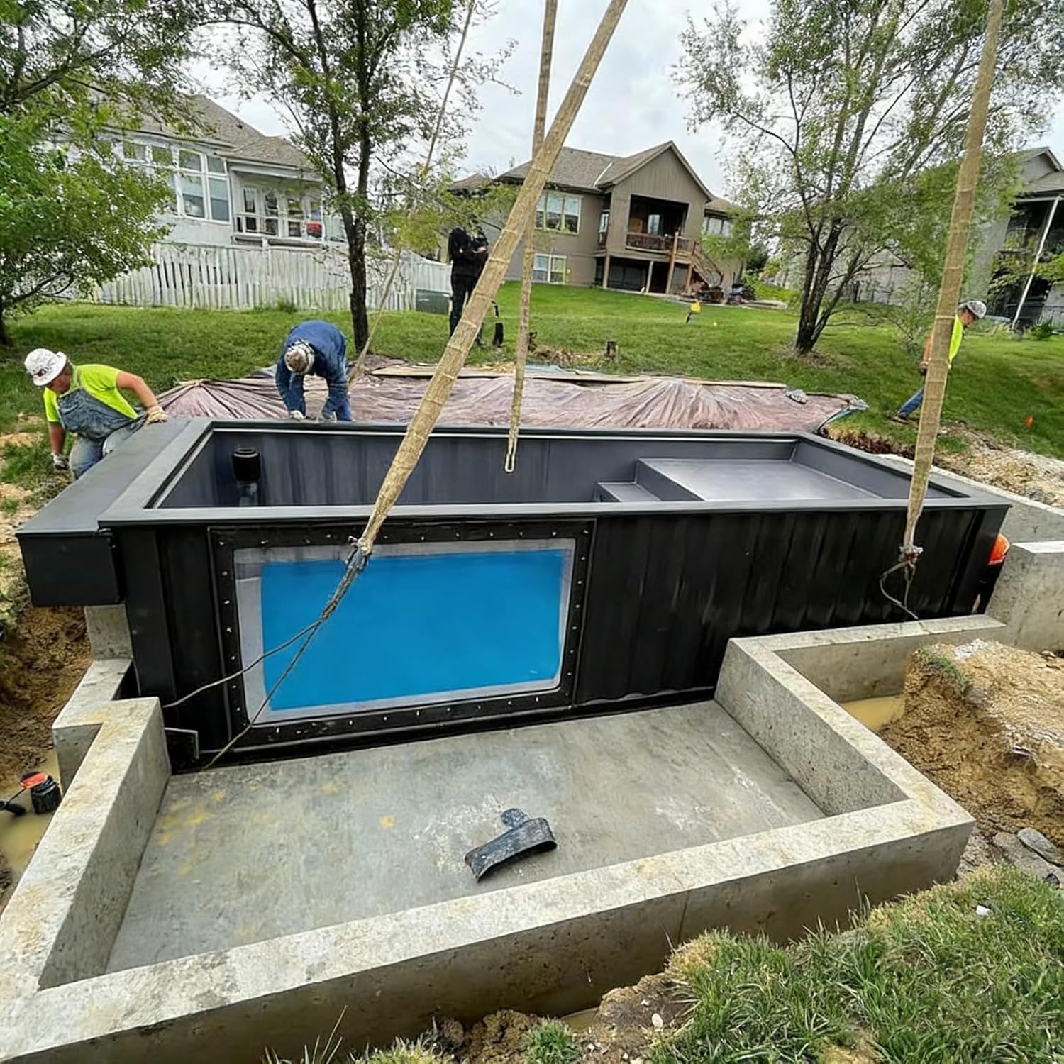 buy prefab container pool,prefab container pool worth buying,best prefab container pool,prefab container pool pros cons,prefab container pool vs traditional pool,should I buy a prefab container pool performance testing and real-world results