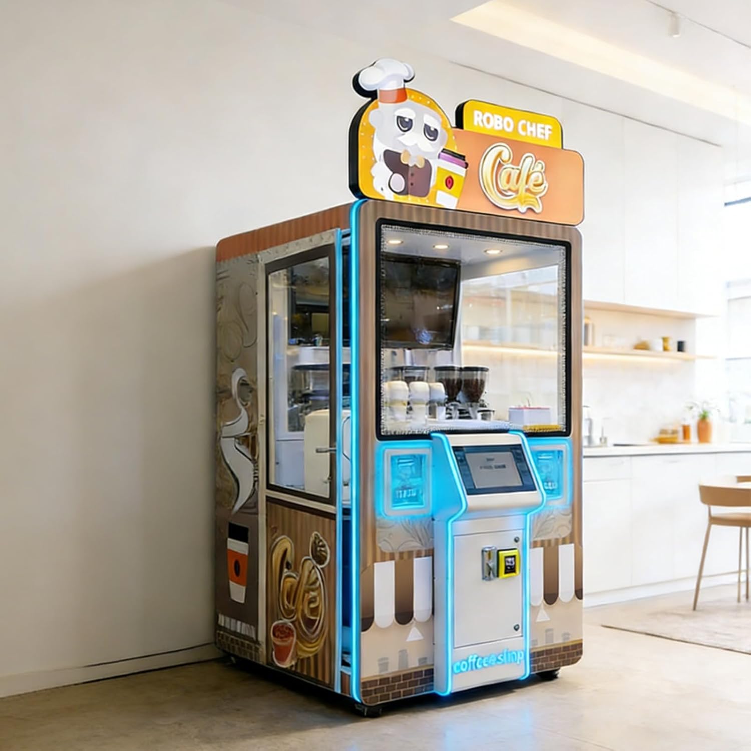 buy robotic coffee vending machine,robotic coffee vending machine worth it,best automatic coffee vending machine,should I buy a robotic coffee machine,robotic coffee vending machine pros cons,unattended coffee machine for business unboxing and complete package contents