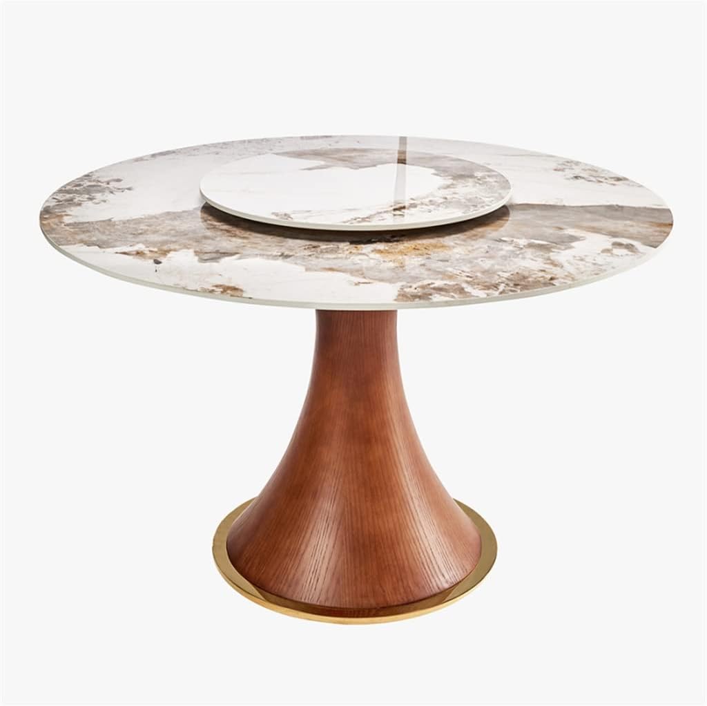 buy round sintered stone dining table,round sintered stone table worth it,best sintered stone dining table,sintered stone table pros cons,should I buy a sintered stone table,round dining table with turntable - detailed features and technical specifications