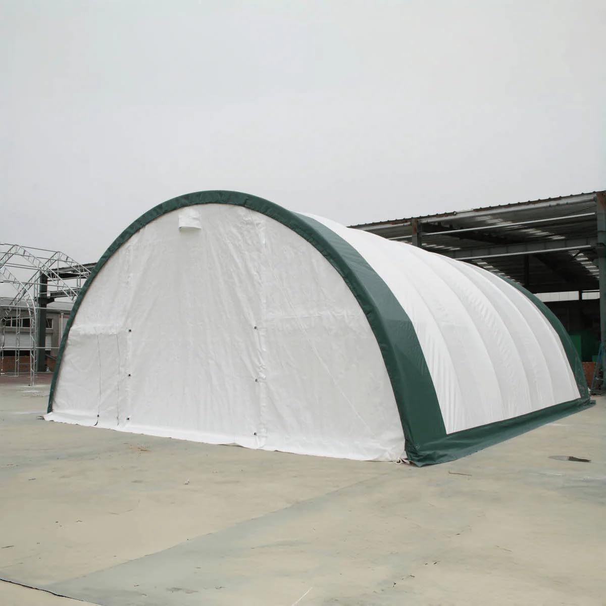 buy single truss arch storage shelter,single truss shelter worth buying,best large capacity storage shelter,single truss arch pros cons,single truss vs double truss shelter,should I buy a single truss shelter unboxing and complete package contents