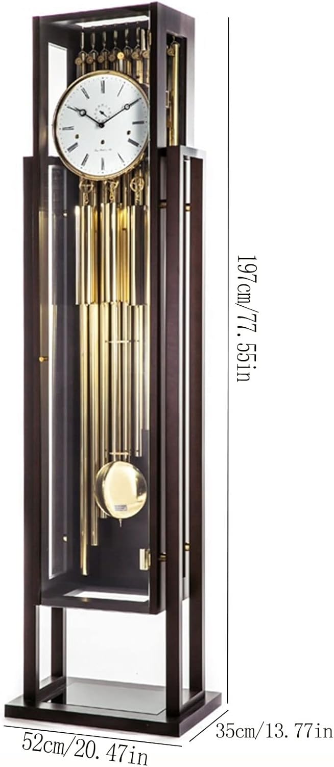 buy vintage floor stand clock,vintage floor clock worth buying,best retro wooden floor clocks,aged nickel pendulum clock pros cons,vertical home decor clock vs alternatives,should I buy a distressed floor clock unboxing and complete package contents