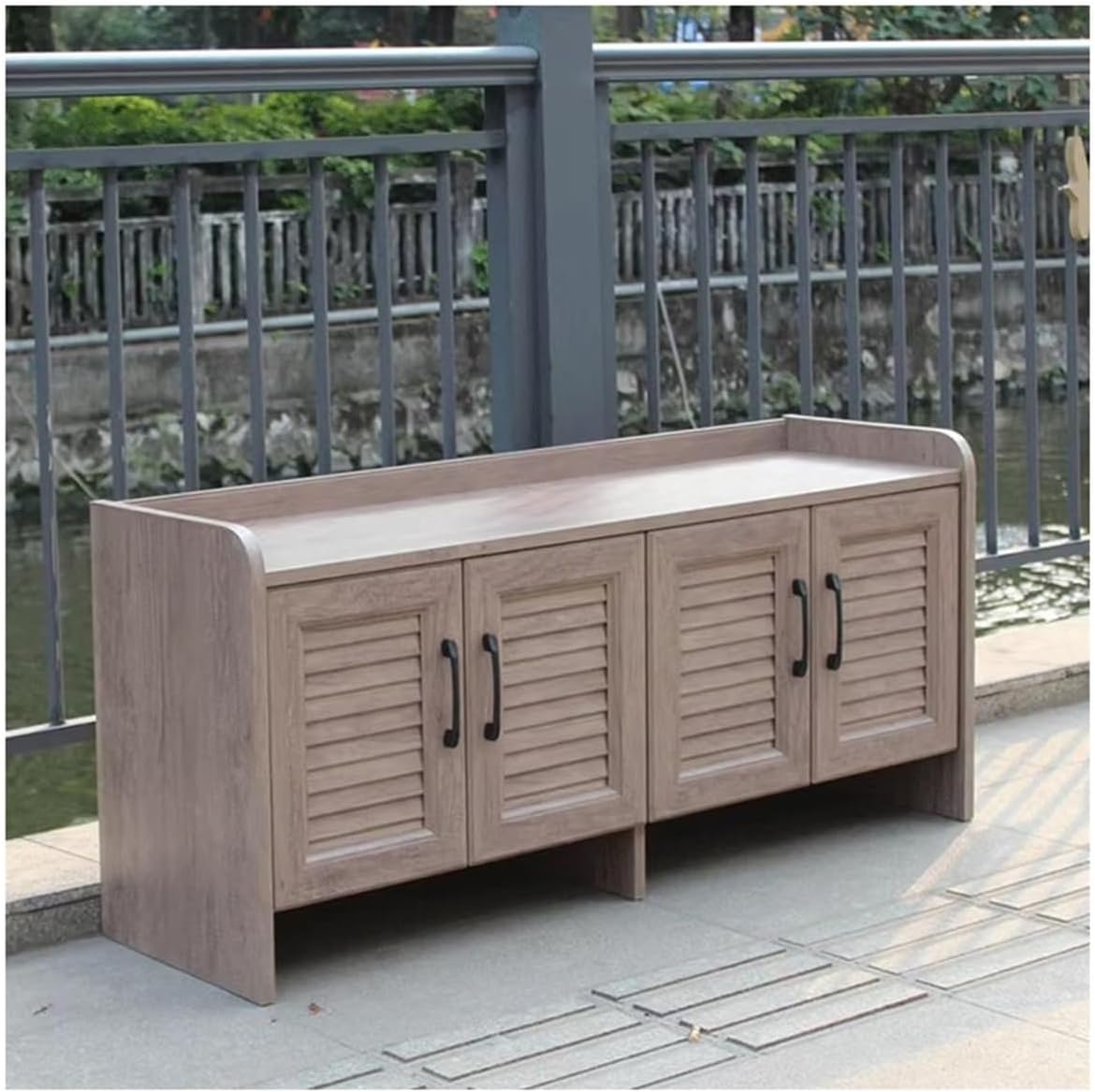 buy wood outdoor storage shed,should I buy a garden storage cabinet,wood outdoor shed vs plastic,large capacity storage shed pros cons,best wood shed for courtyard,outdoor storage cupboard worth buying unboxing and complete package contents