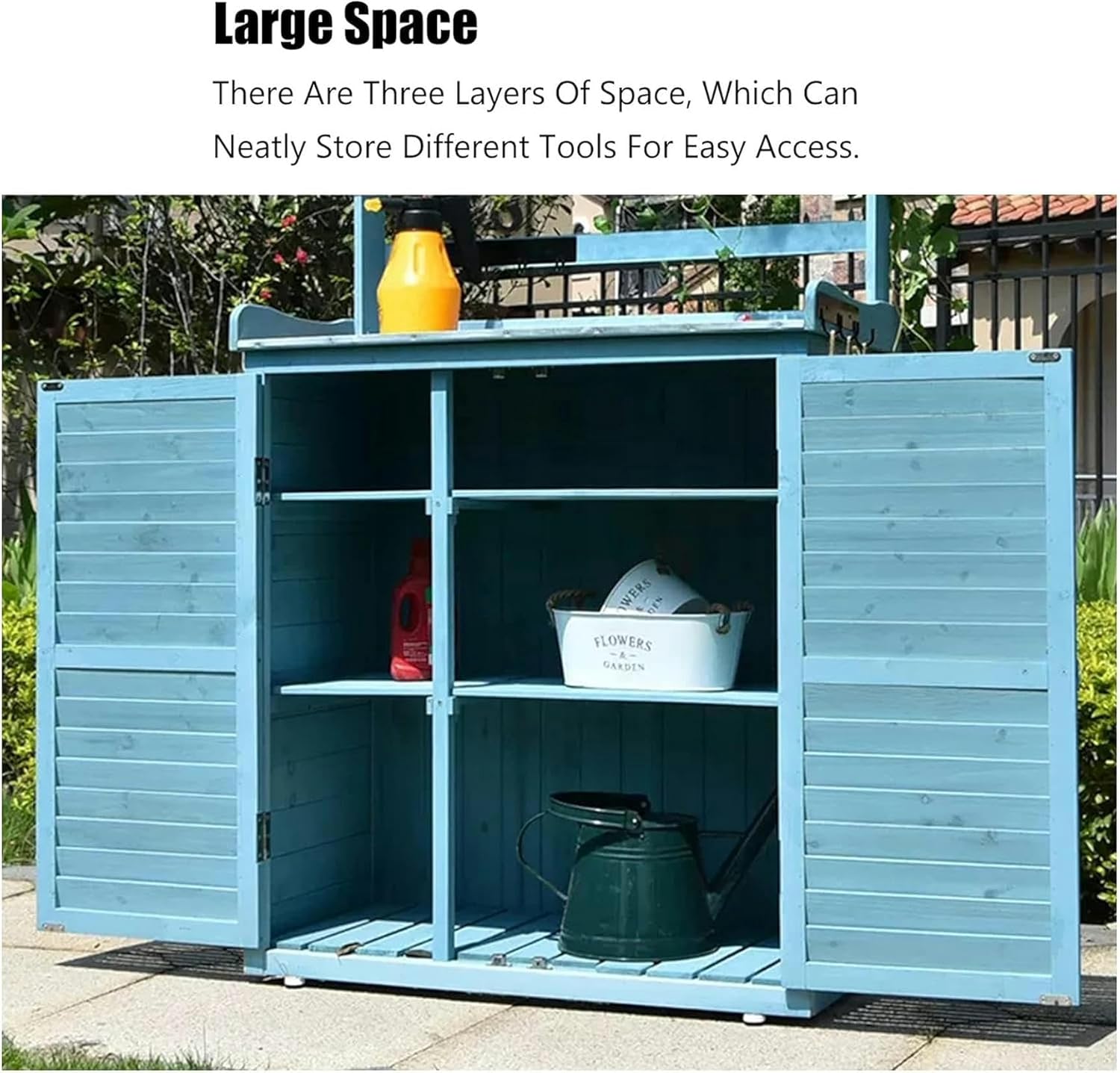 buy wooden garden storage cabinet,wooden outdoor tool shed pros cons,best garden storage cabinet 2024,large backyard storage shed worth it,wooden garden house vs plastic,weatherproof outdoor cabinet features unboxing and complete package contents