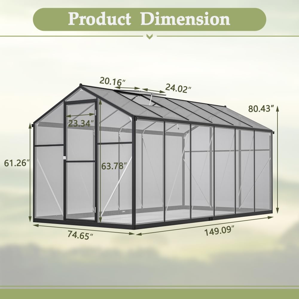 callmego greenhouse worth buying,should I buy a callmego greenhouse,callmego greenhouse pros cons,best polycarbonate greenhouse,callmego vs other greenhouses,is the callmego greenhouse good unboxing and complete package contents