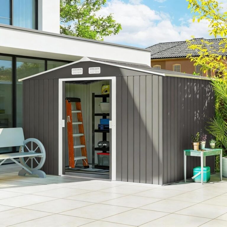 Image 1 of callmego metal garden shed worth buying
