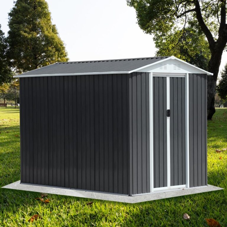 Image 1 of callmego metal garden shed worth it