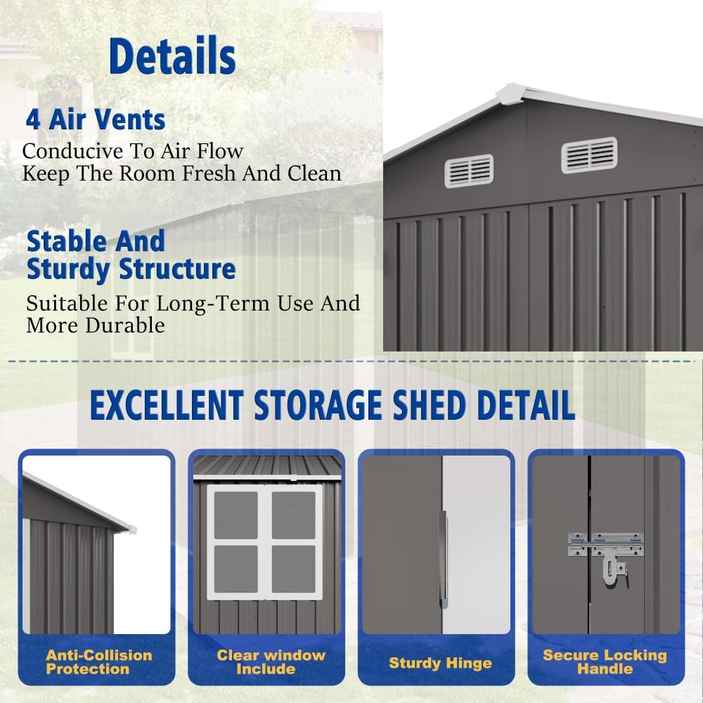 callmego metal shed worth buying,should I buy a callmego shed,callmego metal shed pros cons,best metal storage shed,callmego shed vs alternatives,callmego 10x8 shed honest performance testing and real-world results