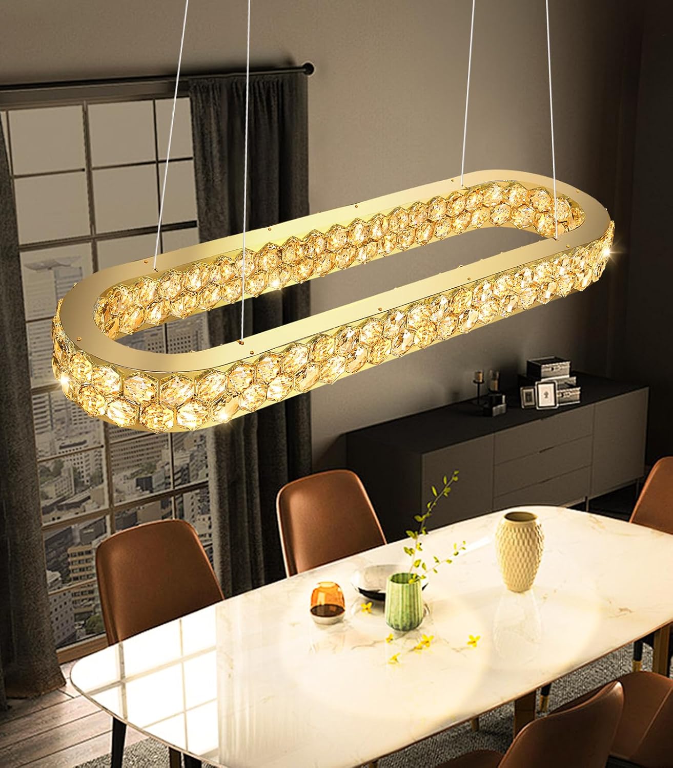 dolria crystal chandelier worth it,should I buy dolria chandelier,dolria vs other chandeliers,dolria crystal chandelier pros cons,best modern oval chandelier,dolria chandelier worth buying - detailed features and technical specifications