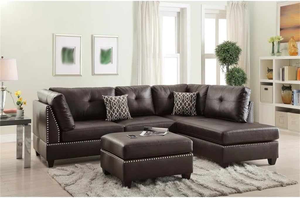 faux leather reversible sectional sofa,faux leather sectional worth buying,reversible sectional sofa pros cons,best modular sectional sofa,YMGSCC sectional honest,should I buy a reversible sectional unboxing and complete package contents