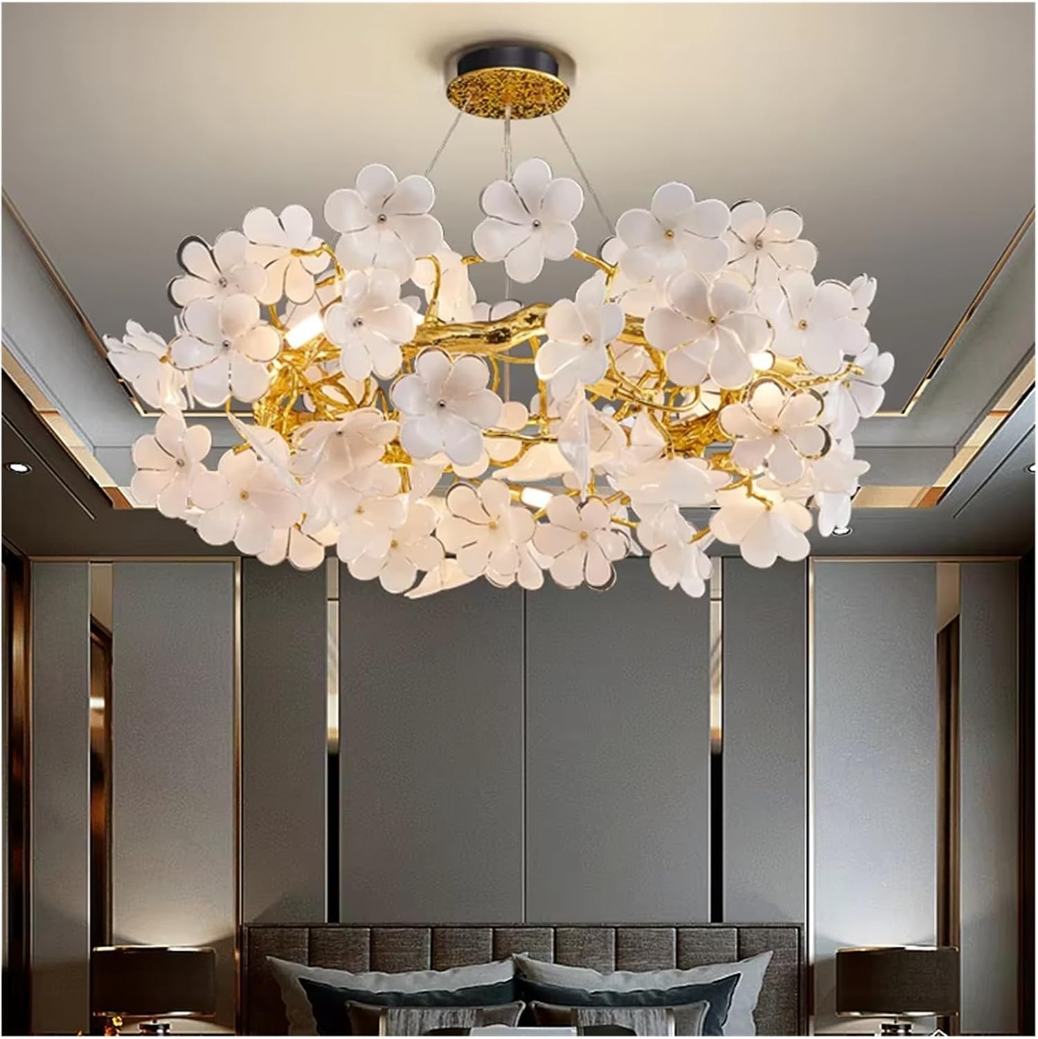 flower bloom branch chandelier worth buying,should I buy a flower branch chandelier,flower branch chandelier pros cons,best modern floral pendant lights,flower bloom chandelier vs alternatives,customized petal chandelier honest assessment unboxing and complete package contents