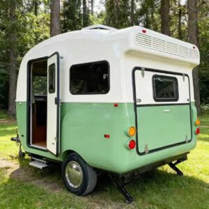 Image 1 of heavy duty aluminum camper trailer