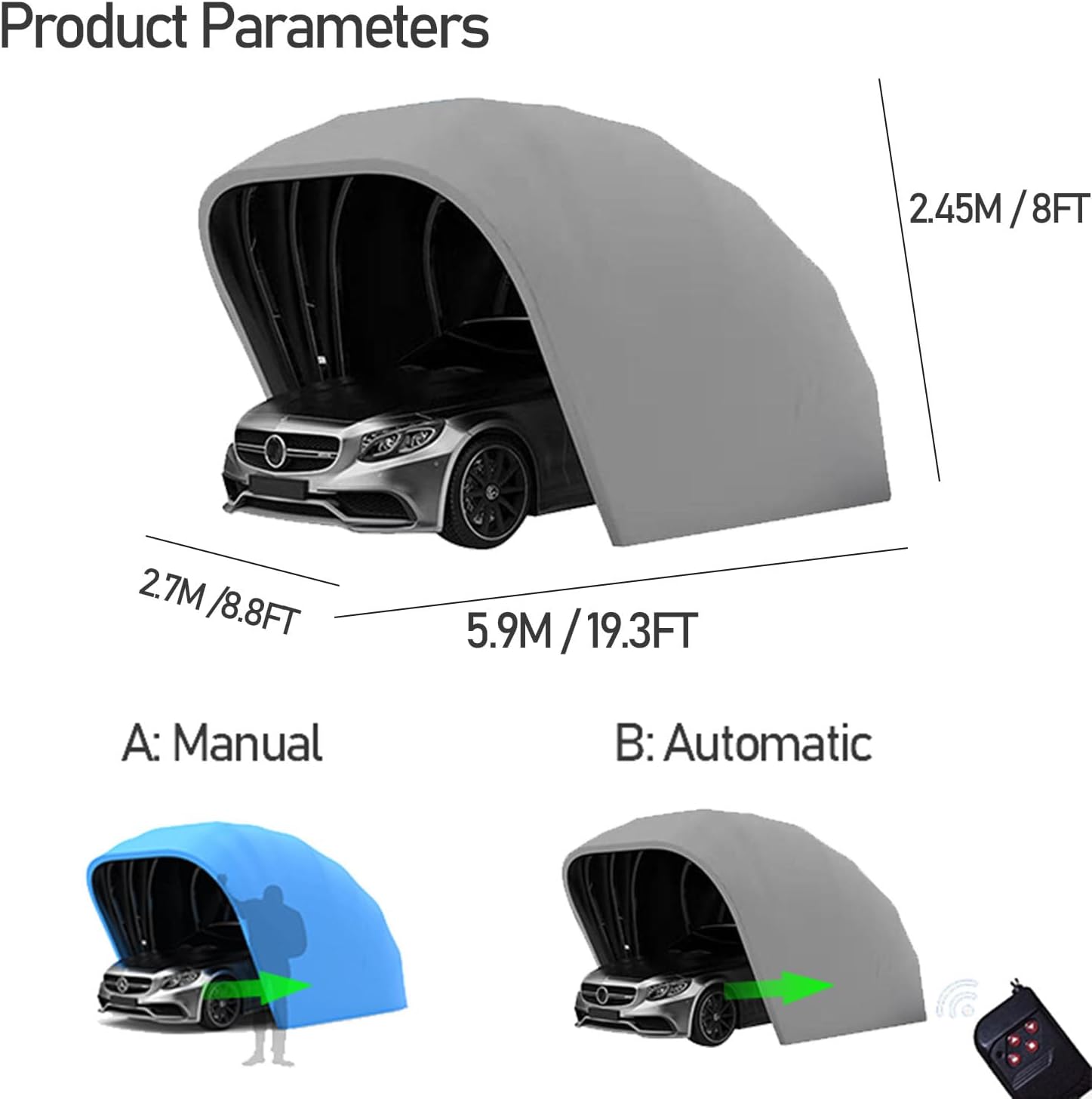 heavy duty car tent worth buying,best portable car garage,heavy duty carport pros cons,should I buy a car canopy tent,outdoor vehicle shelter comparison,stainless steel carport durability unboxing and complete package contents