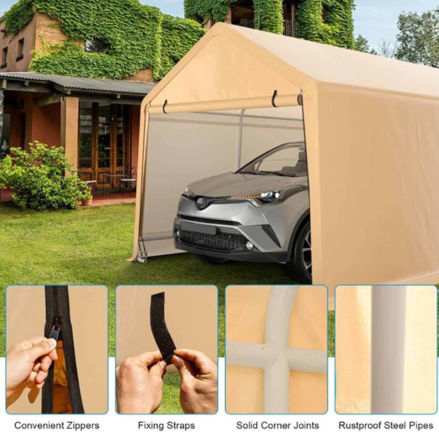 Step-by-step guide for heavy duty carport canopy 9x17,should I buy a heavy duty carport canopy,heavy duty carport vs regular canopy,9x17 carport canopy pros cons,heavy duty canopy for cars worth buying,best heavy duty carport canopy for garden - complete tutorial