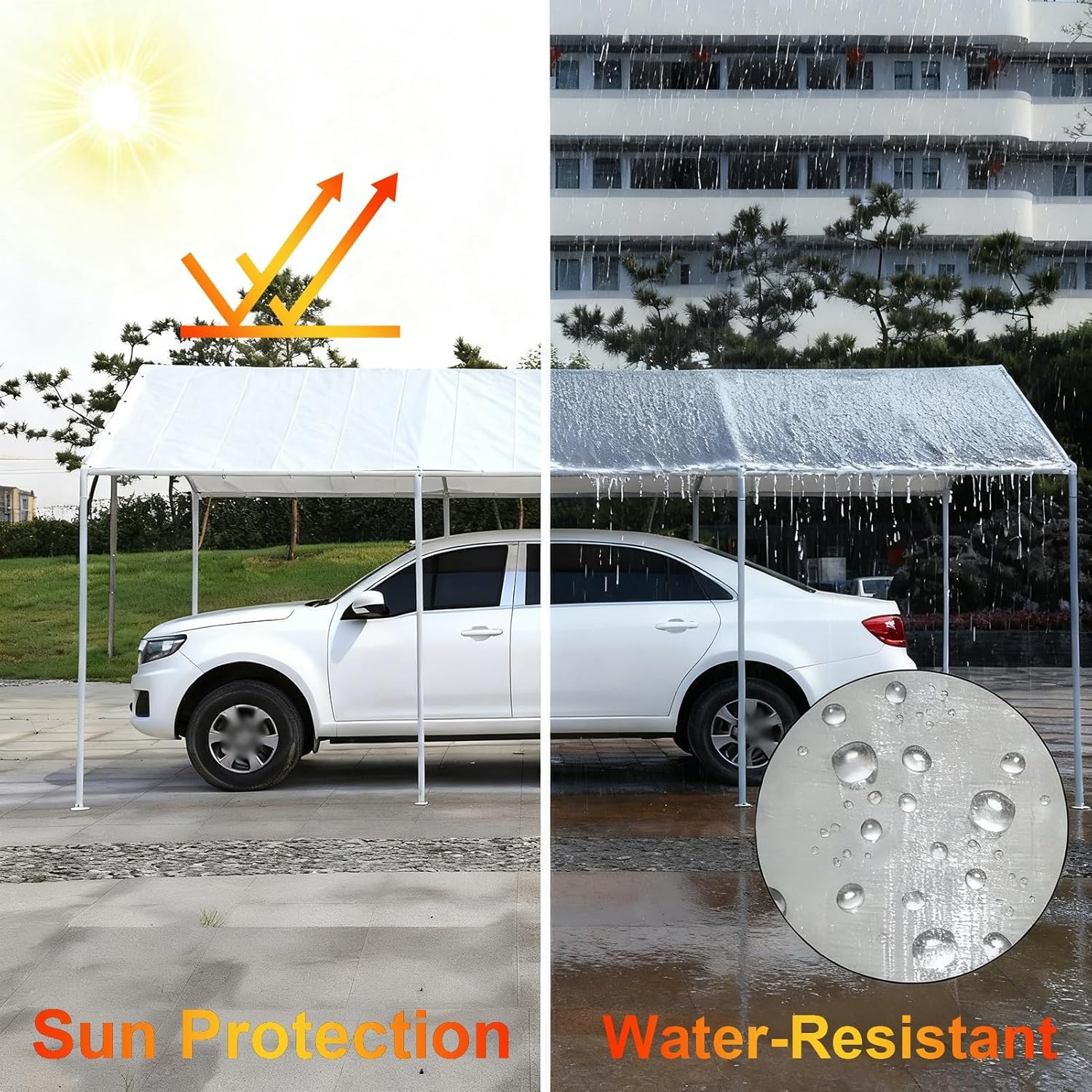 heavy duty carport canopy,heavy duty carport canopy pros cons,heavy duty carport canopy vs car shelter,is heavy duty carport canopy worth buying,best heavy duty carport for snow,buy heavy duty carport canopy for RV performance testing and real-world results