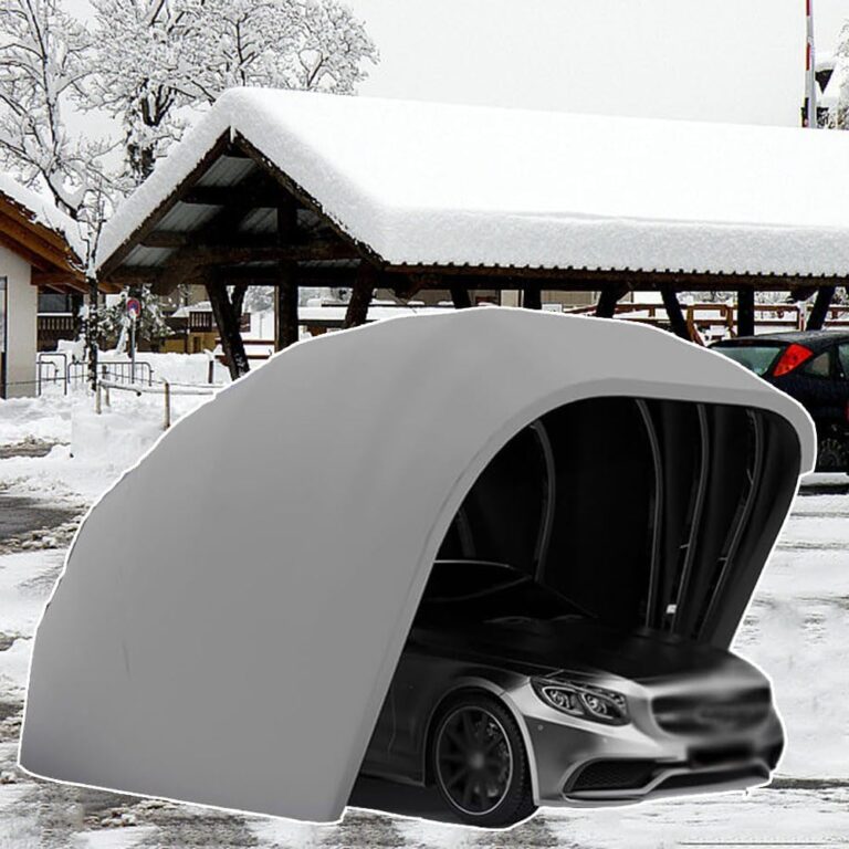 Image 1 of heavy duty retractable carport