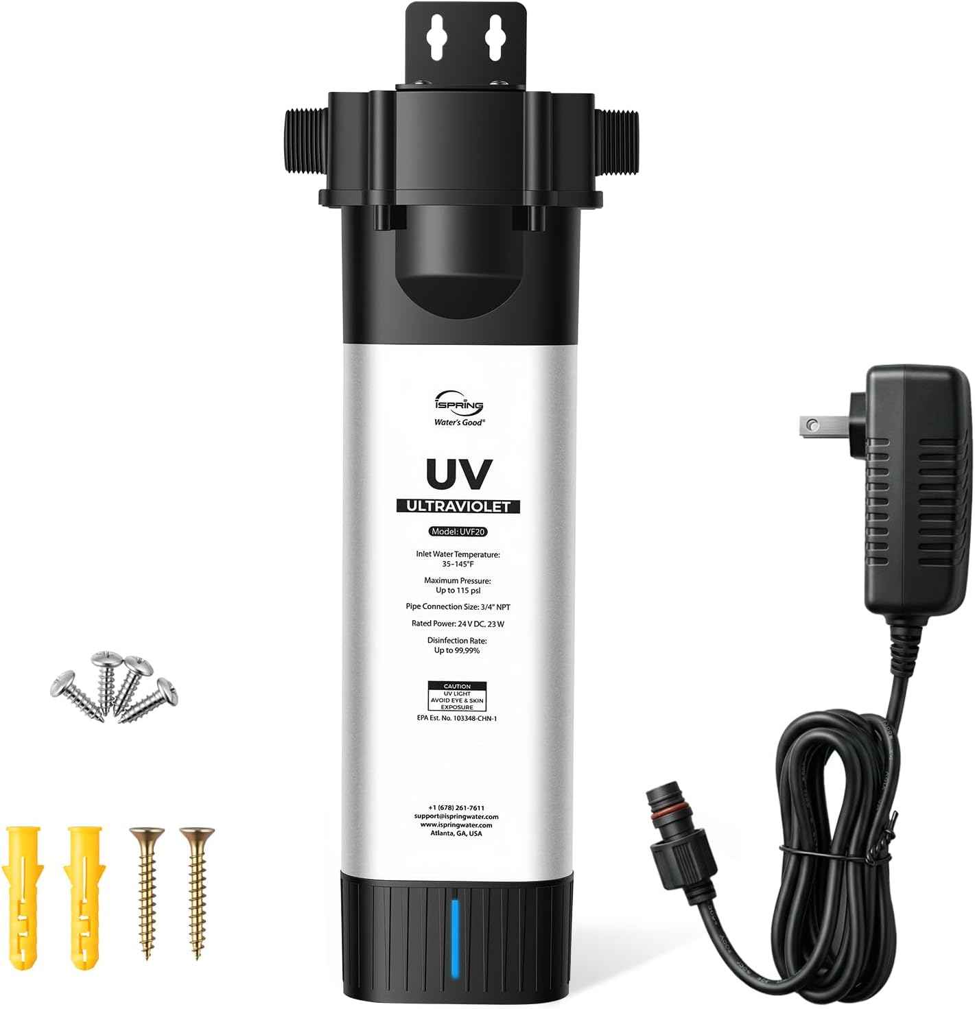 iSpring UVF20 worth buying,should I buy iSpring UVF20,iSpring UVF20 pros cons,best whole house UV water filter,iSpring UVF20 vs alternatives,iSpring UVF20 honest opinion - detailed features and technical specifications