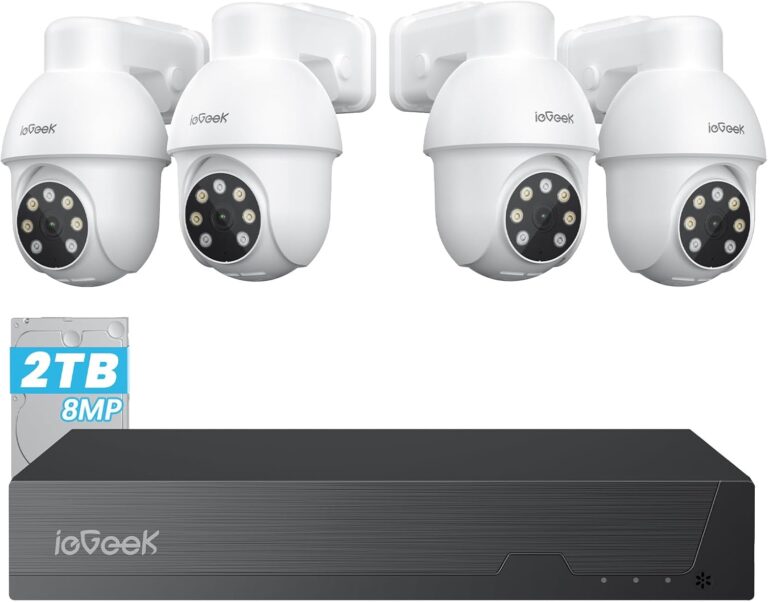 Image 1 of ieGeek 8MP PoE security camera system worth buying