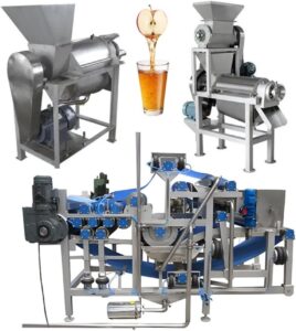 Image 1 of industrial apple juice machine