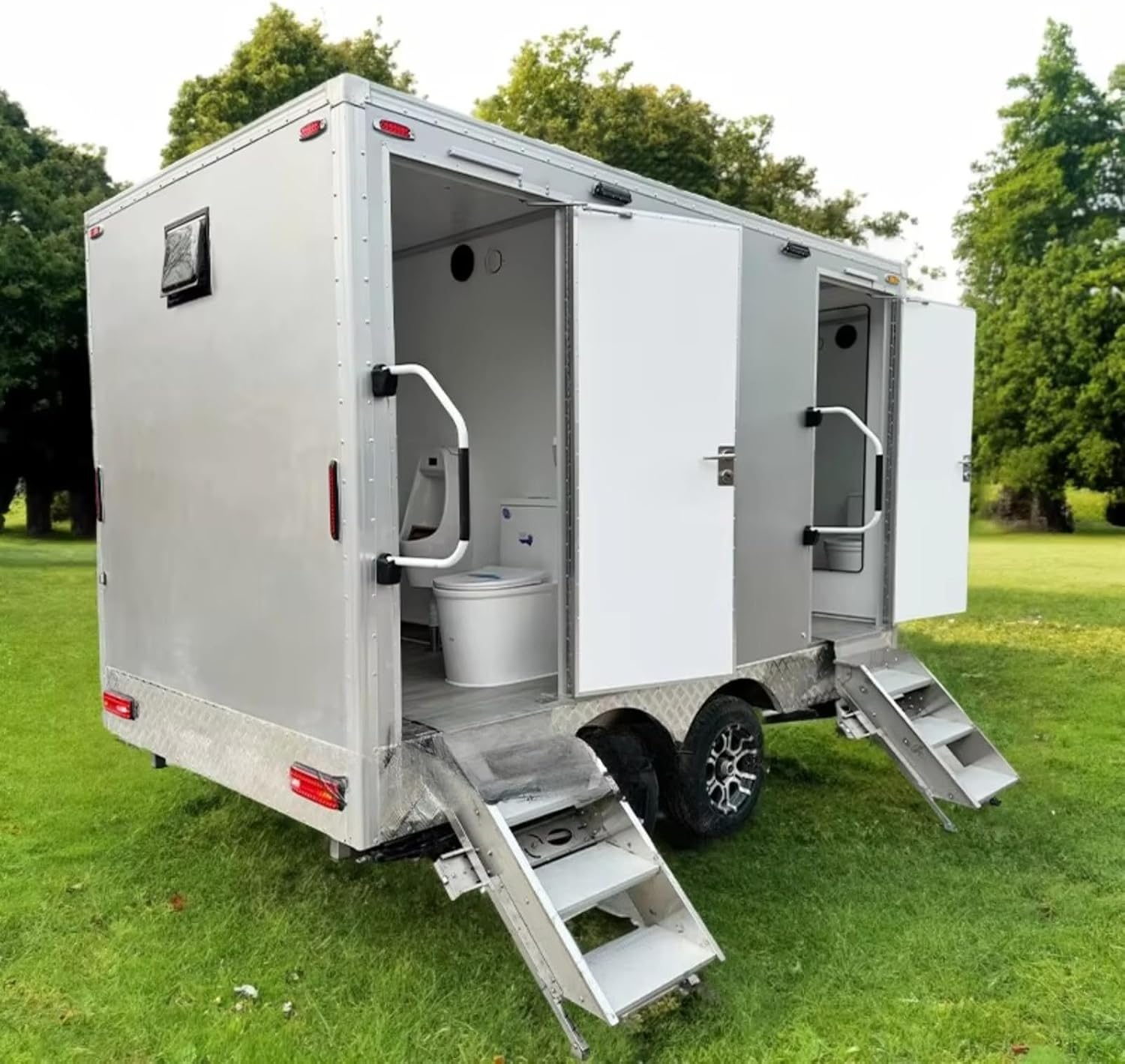 luxury portable bathroom trailer,should I buy a portable bathroom trailer,portable bathroom trailer vs standard toilet,luxury portable bathroom trailer pros cons,portable bathroom trailer worth buying,best mobile toilet trailer - detailed features and technical specifications