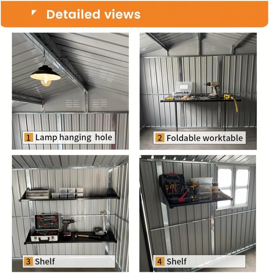 metal garden shed with window,should I buy a metal garden shed,metal garden shed pros cons,metal shed with window worth buying,best outdoor storage shed,metal garden shed vs plastic shed unboxing and complete package contents