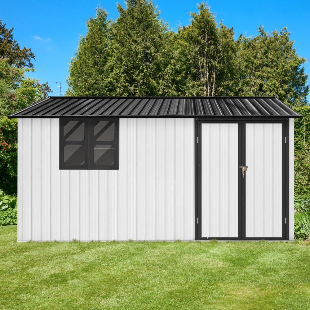 metal garden shed worth buying,should I buy a metal garden shed,metal garden shed pros cons,best metal storage shed,callmego metal shed honest,metal shed vs plastic shed - detailed features and technical specifications