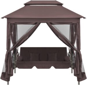 Image 1 of outdoor gazebo swing worth buying