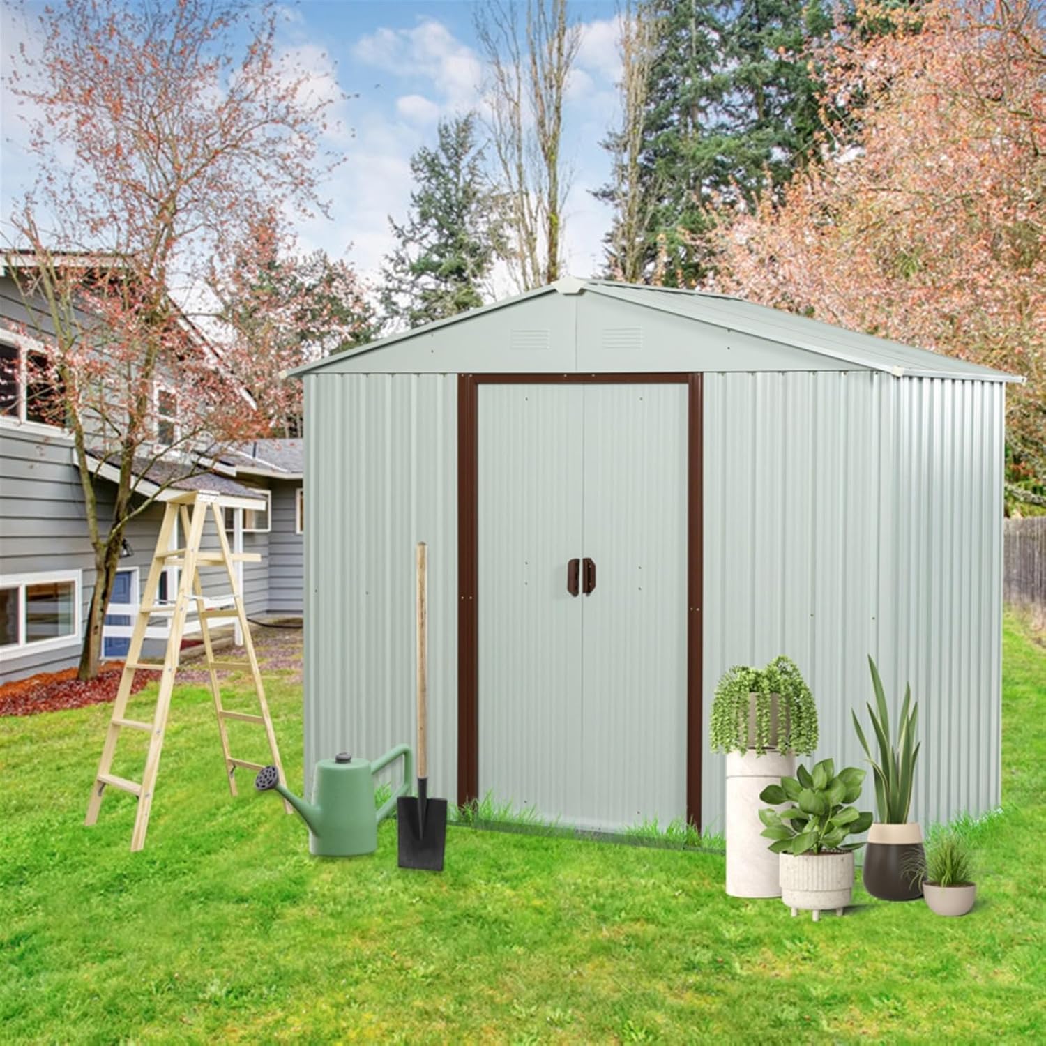 Step-by-step guide for outdoor metal storage shed 8x4,best outdoor shed for tools,should I buy a metal storage shed,outdoor storage shed vs resin,small garden shed pros cons,metal shed worth buying for yard - complete tutorial