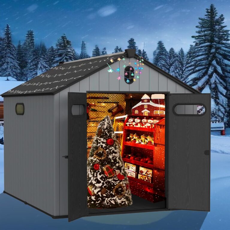 Image 1 of plastic resin storage shed