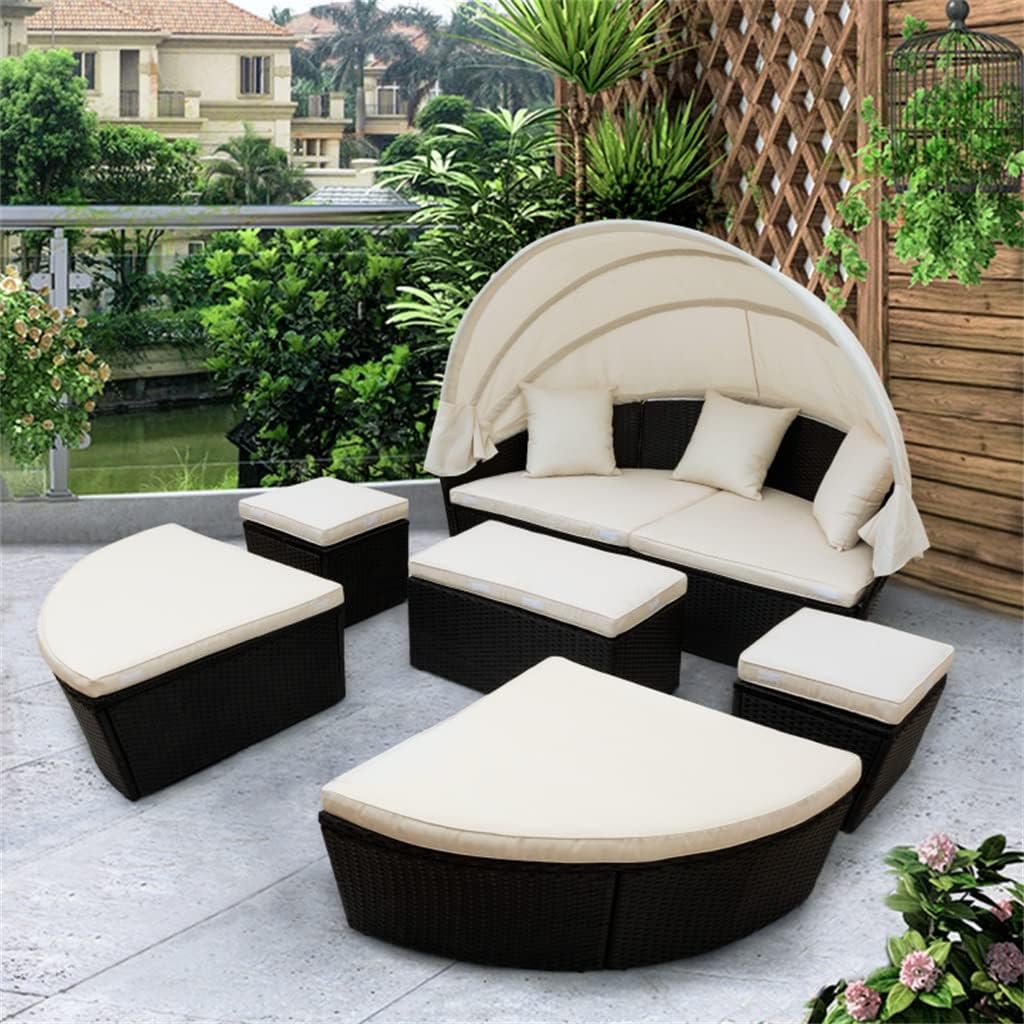 rattan daybed sunbed worth it,should I buy a rattan daybed,rattan daybed pros cons,best outdoor sunbed furniture,rattan sunbed vs alternatives,rattan daybed honest opinion performance testing and real-world results