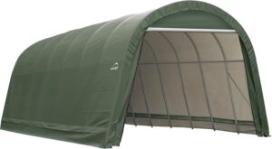 Image 1 of shelterlogic round instant garage worth it