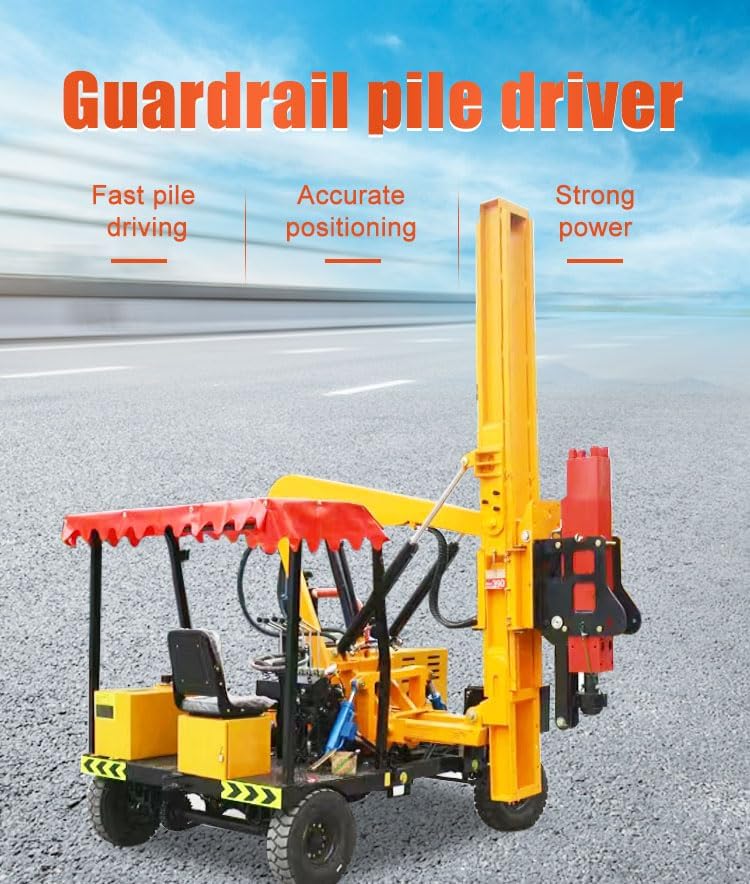 skid steer pile driver worth it,should I buy a skid steer pile driver,skid steer pile driver pros cons,best skid steer piling attachment,skid steer pile driver vs dedicated machine,guardrail pile driver investment value unboxing and complete package contents