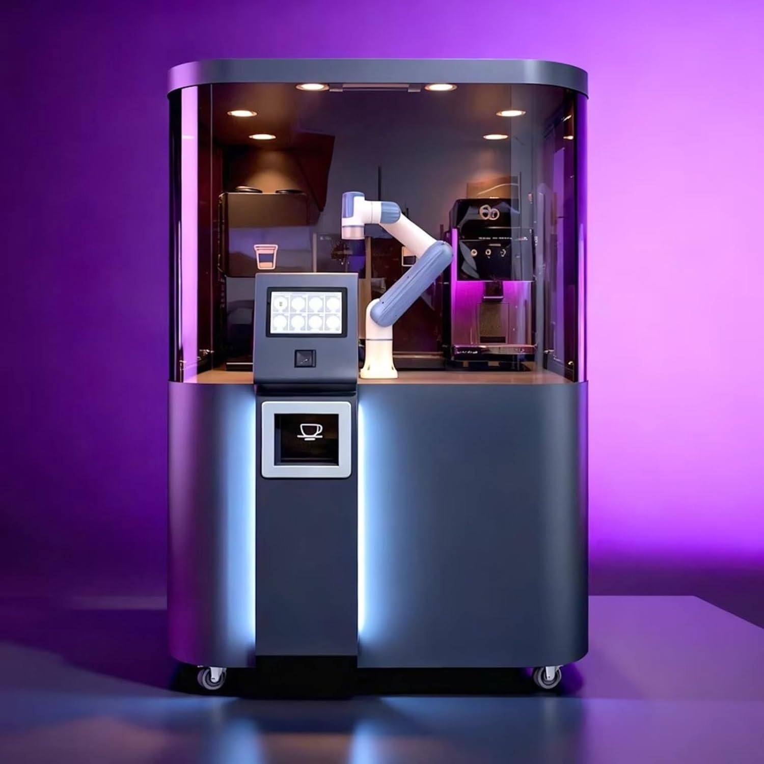 smart coffee vending robot worth it,should I buy a coffee vending robot,coffee vending robot pros cons,best commercial coffee vending machine,smart coffee robot vs alternatives,coffee vending robot worth buying unboxing and complete package contents