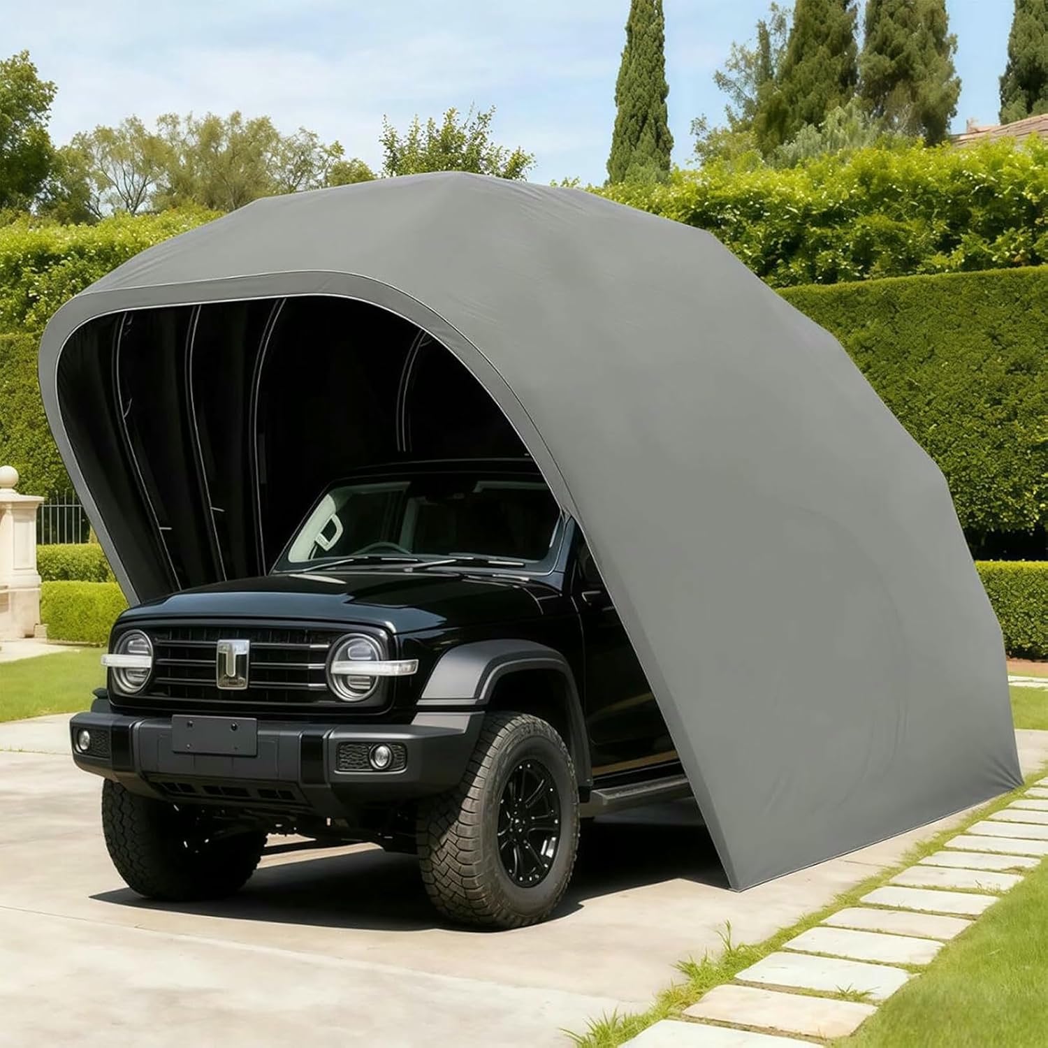 stainless steel foldable carport worth it,should I buy a foldable carport,foldable carport pros and cons,best portable car shelter,stainless steel car awning vs alternatives,retractable car garage worth buying - detailed features and technical specifications