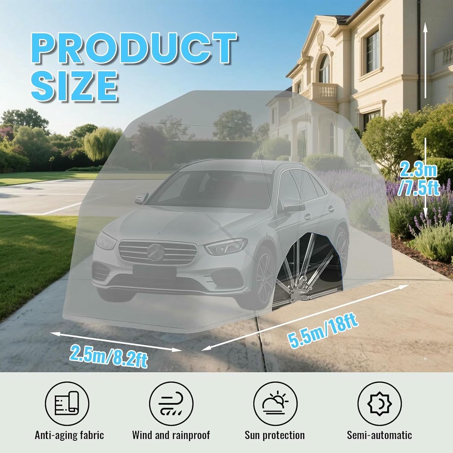 stainless steel foldable carport worth it,should I buy a foldable carport,foldable carport pros and cons,best portable car shelter,stainless steel car awning vs alternatives,retractable car garage worth buying unboxing and complete package contents