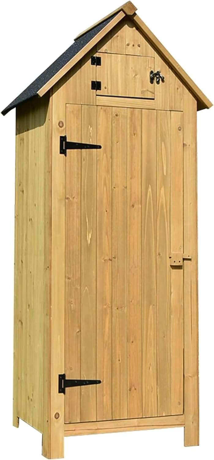 wooden outdoor storage shed with top independent space,tall garden tool storage cabinet worth it,waterproof garden house for patio furniture pros cons,best wooden outdoor storage shed for backyard,should I buy a tall garden storage cabinet,wooden garden shed vs alternatives unboxing and complete package contents