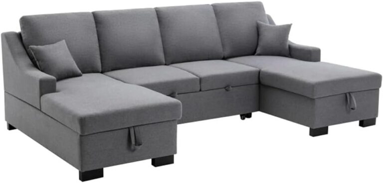 Reviews - Best Sleeper Sectional Sofa with Storage: Our Honest Pros & Cons Image 1 of best sleeper sectional sofa with storage