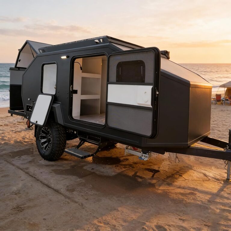 Image 1 of buy solar powered teardrop trailer