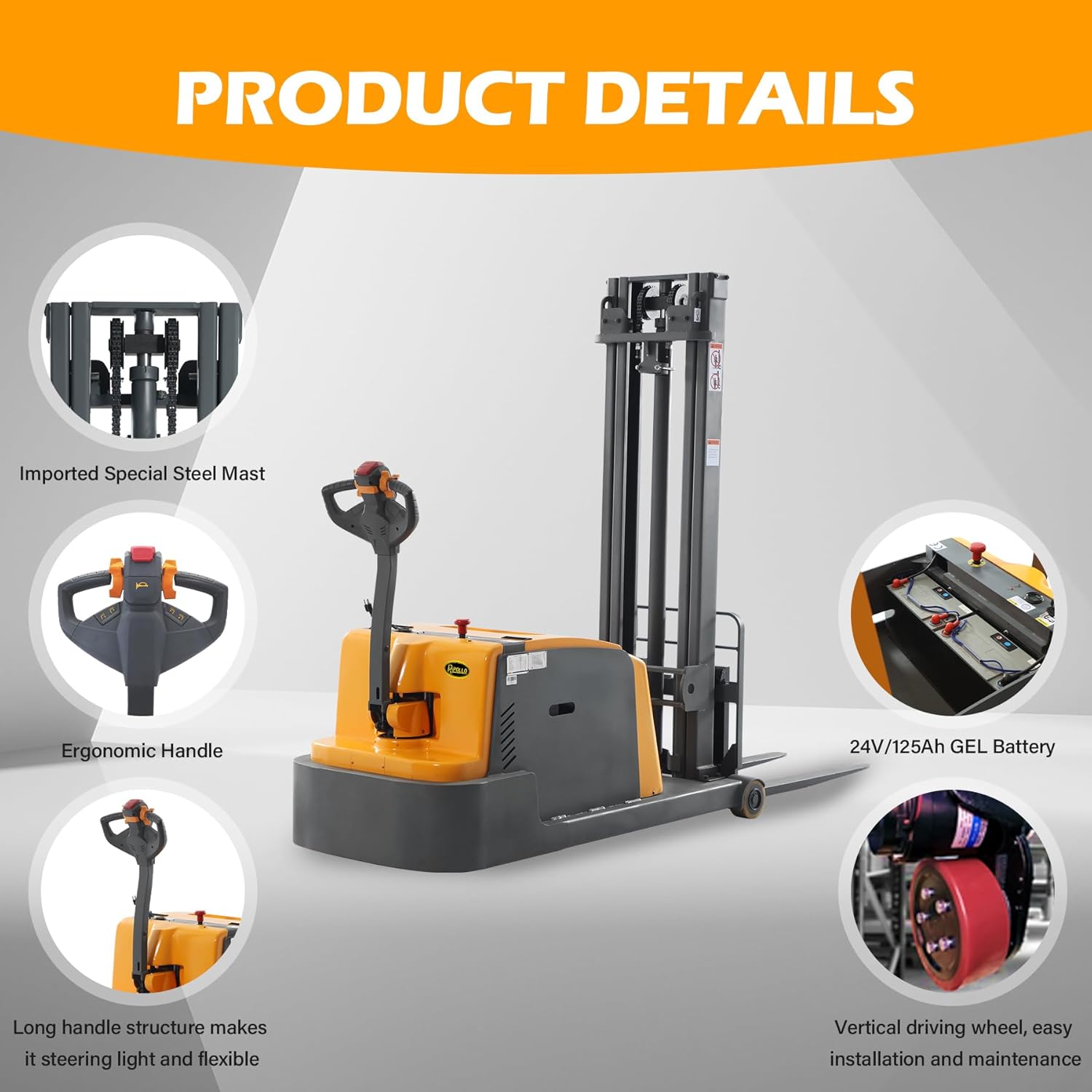 APOLLOLIFT counterbalanced electric stacker review,APOLLOLIFT stacker review and rating,is APOLLOLIFT electric stacker worth buying,APOLLOLIFT forklift review pros cons,APOLLOLIFT powered material lift review honest opinion,APOLLOLIFT A-3048 review verdict performance review and real-world results