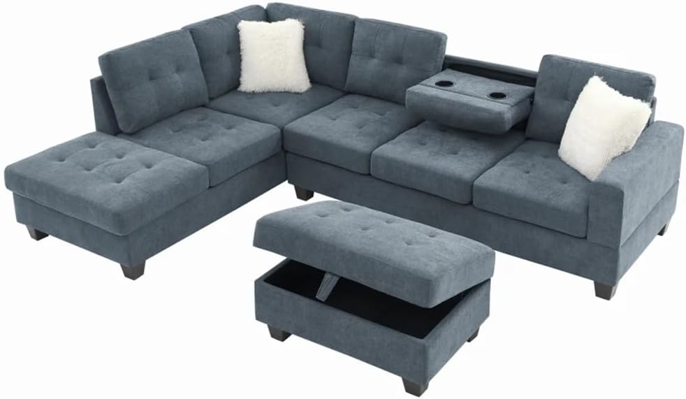 BERHUTJ 107 fabric sectional sofa review, BERHUTJ sectional sofa review and rating, is BERHUTJ 107 sofa worth buying review, BERHUTJ 107 fabric sectional sofa review pros cons, BERHUTJ storage sectional sofa review honest opinion, BERHUTJ L shape sofa review verdict - detailed features review and technical specifications