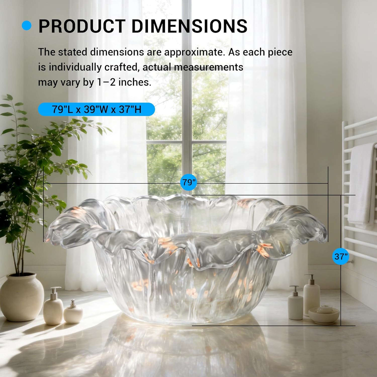 CT Copper Tailor crystal bathtub review,platinum crystal bathtub review and rating,CT Copper Tailor bathtub review pros cons,blooming petal bathtub review honest opinion,hand-carved crystal tub review verdict,freestanding soaking bathtub review worth buying performance review and real-world results