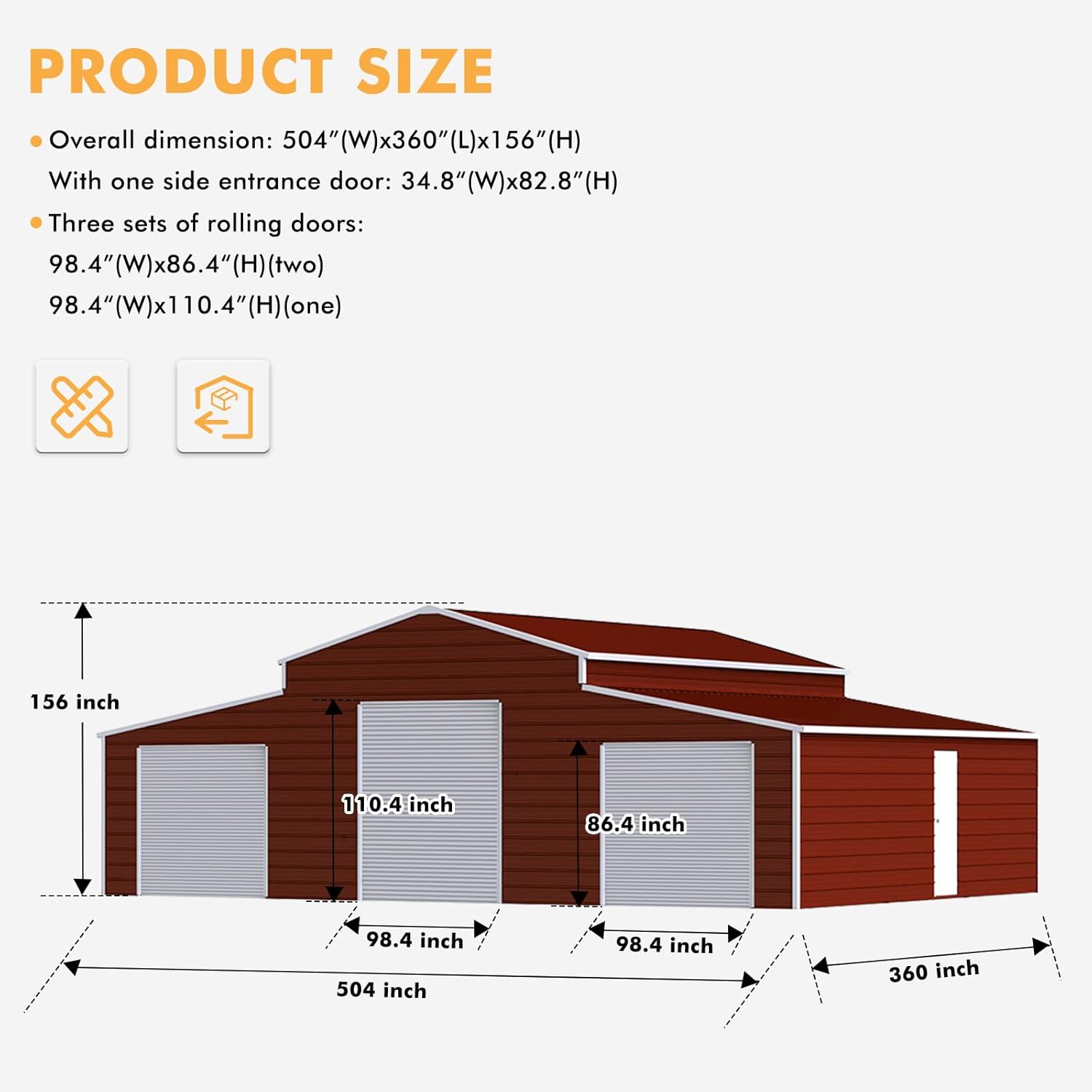 Step-by-step guide for CTOSPOATO 42x30x13 shed review,42x30x13 shed review pros cons,CTOSPOATO shed review honest opinion,extra large metal shed review and rating,CTOSPOATO metal carport review verdict,1260 sq ft shed review worth buying review - complete tutorial