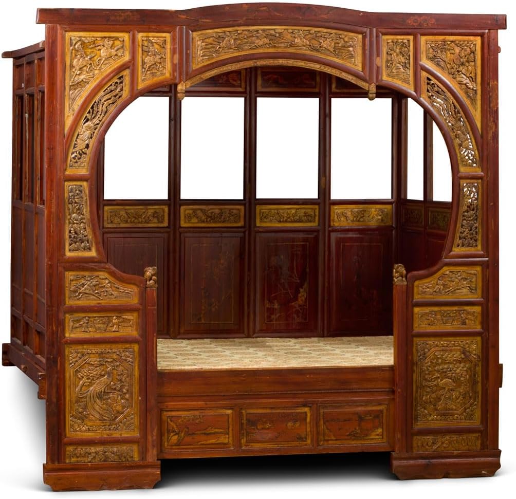 ChinaFurnitureOnline Moon Gate Canopy Bed review,antique Chinese canopy bed review and rating,is ChinaFurnitureOnline canopy bed worth buying,Moon Gate canopy bed review pros cons,ChinaFurnitureOnline antique bed review honest opinion,ChinaFurnitureOnline canopy bed review verdict review - unboxing and complete package contents