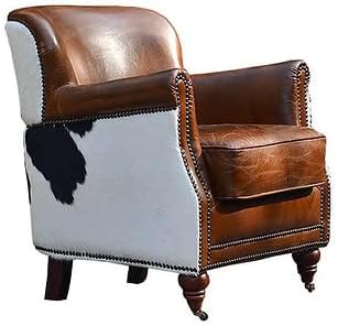 Image 1 of EDLME cowhide leather armchair review