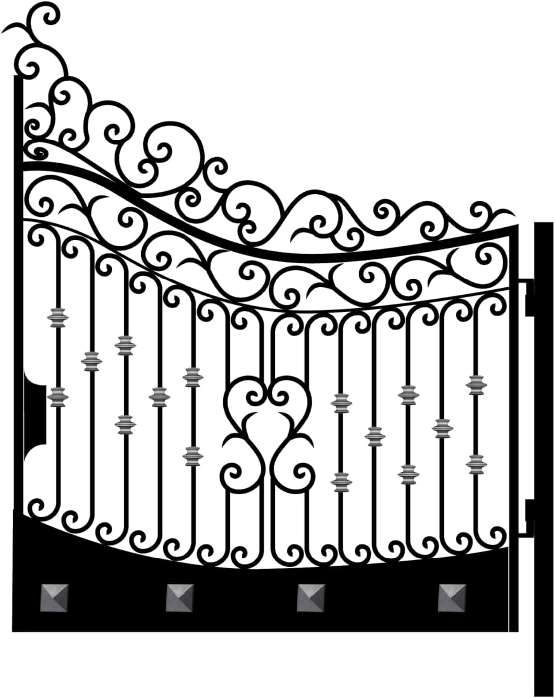 L.A Ornamental aluminum driveway gate review,aluminum driveway gate review and rating,is L.A Ornamental driveway gate worth buying,aluminum driveway gate review pros cons,L.A Ornamental gate review honest opinion,L.A Ornamental driveway gate review verdict review - unboxing and complete package contents